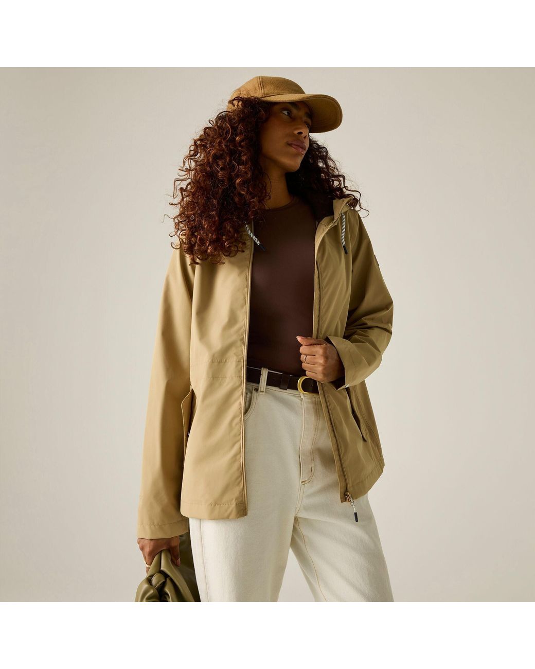 Regatta Brown Bayletta Waterproof Jacket