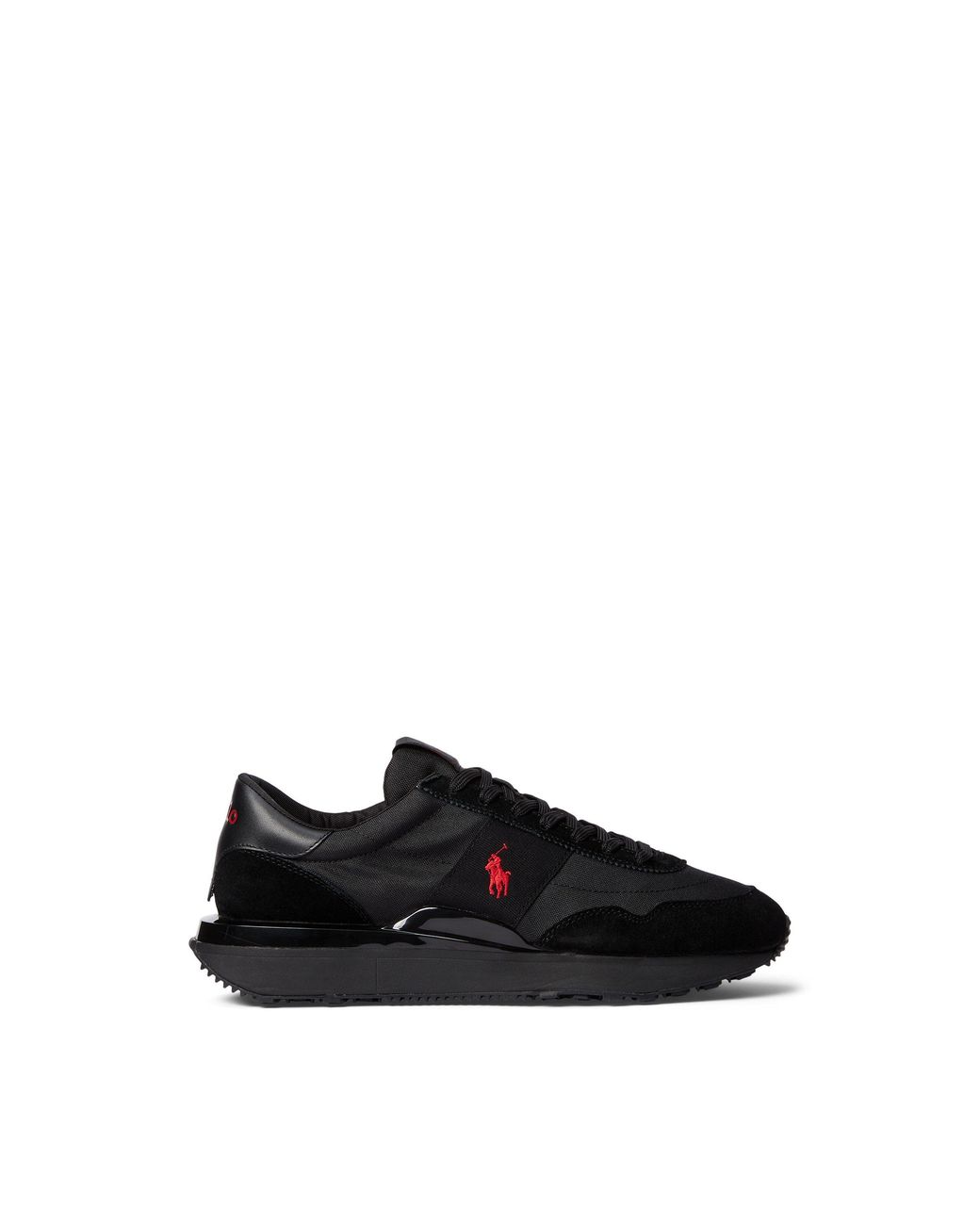 Polo Ralph Lauren Black Train 89 Low-Top Trainers for men