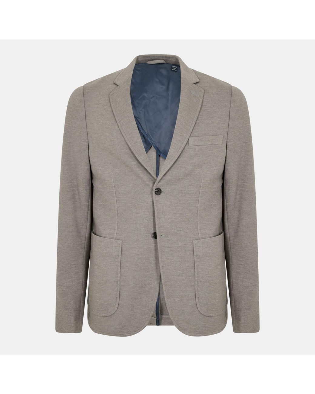 Jack Wills Gray Jersey Blazer for men