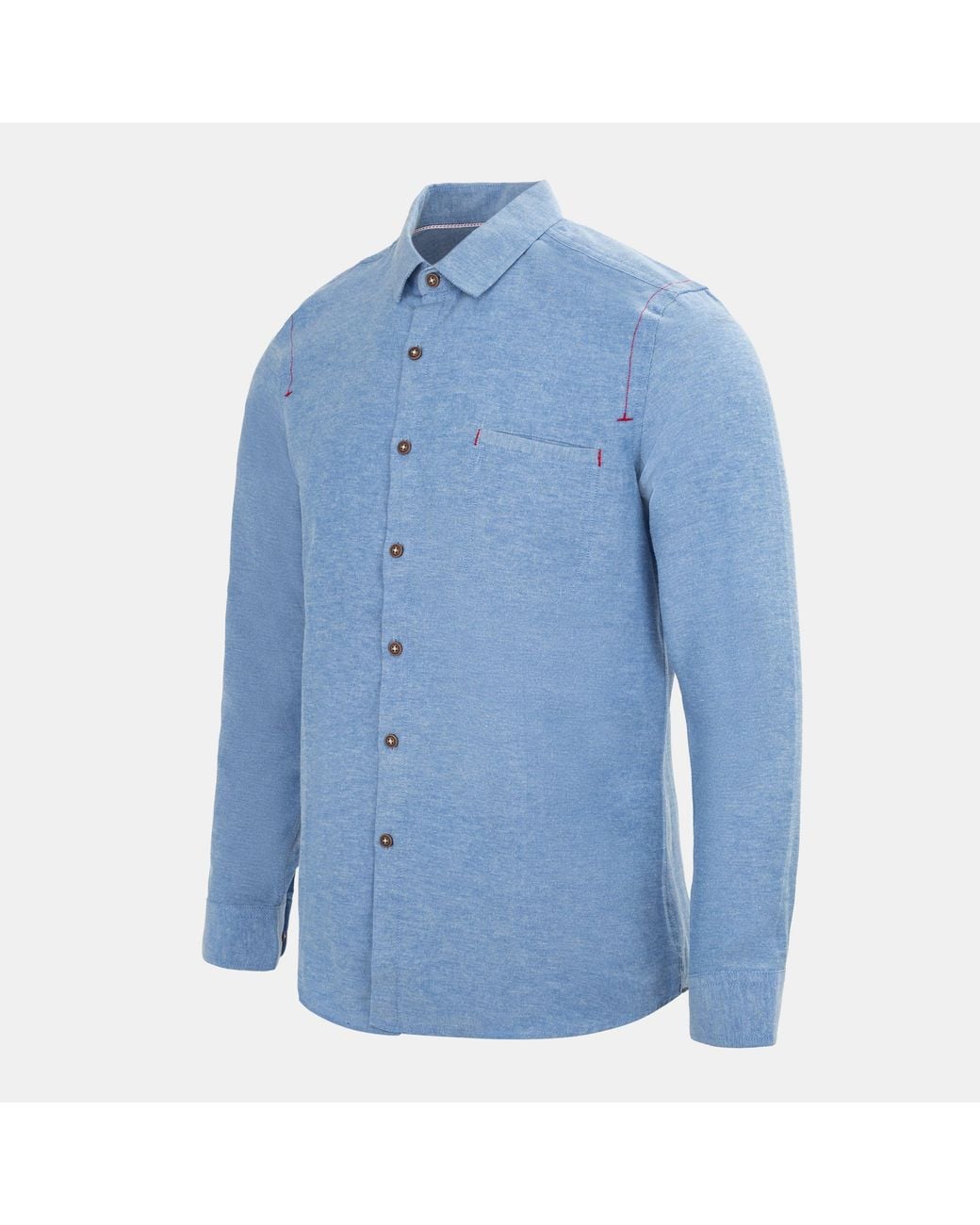 Firetrap Blue Plain Shirt for men