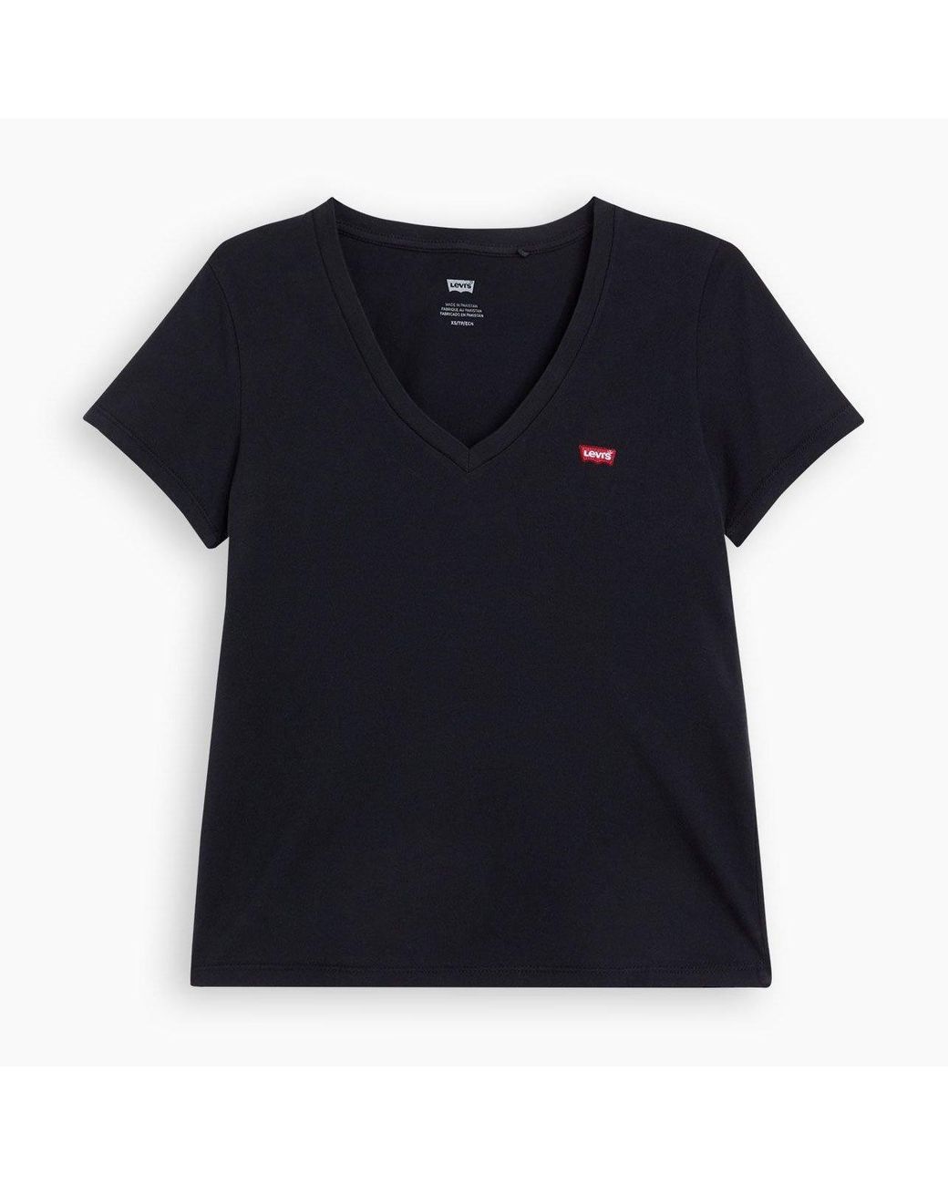Levi's Black V-Neck 2 Pack T-Shirts for men