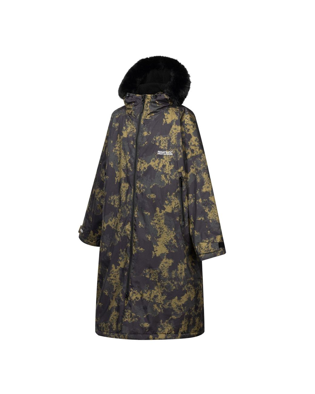 Regatta Black Adult Waterproof Changing Robe Pro