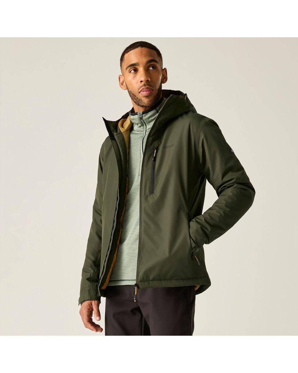 Regatta Green Allston Waterproof Jacket for men