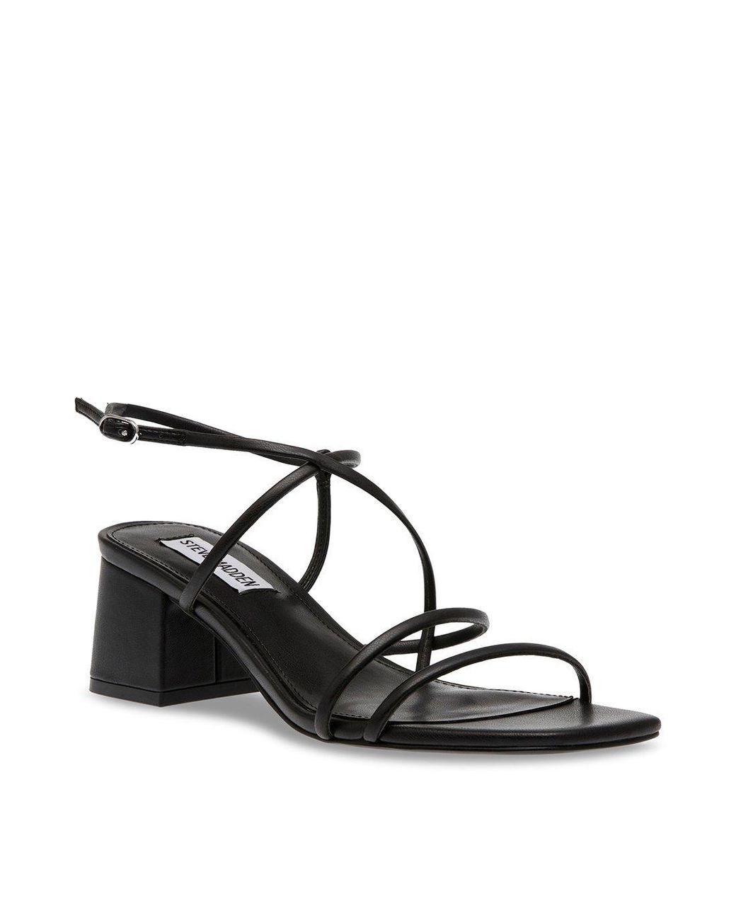 Steve Madden Black Heeled Sandals