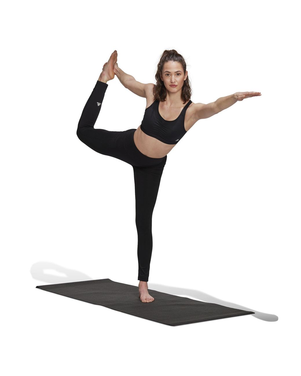 Adidas Black Coreessentials Medium-Support Bra