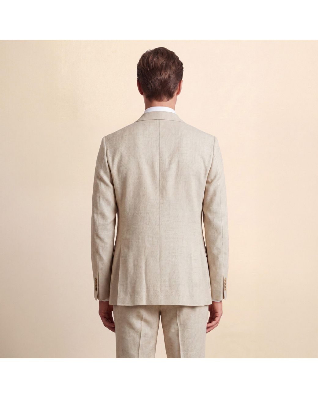 Without Prejudice Gray Archer Tweed Suit Jacket for men