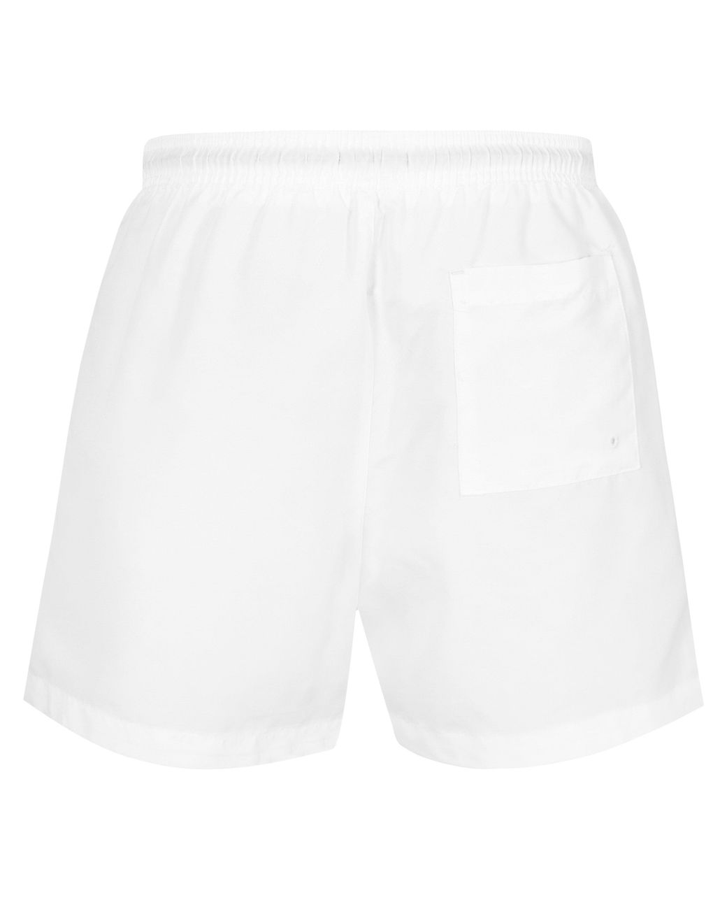 Calvin Klein White Large Logo Swim Shorts for men