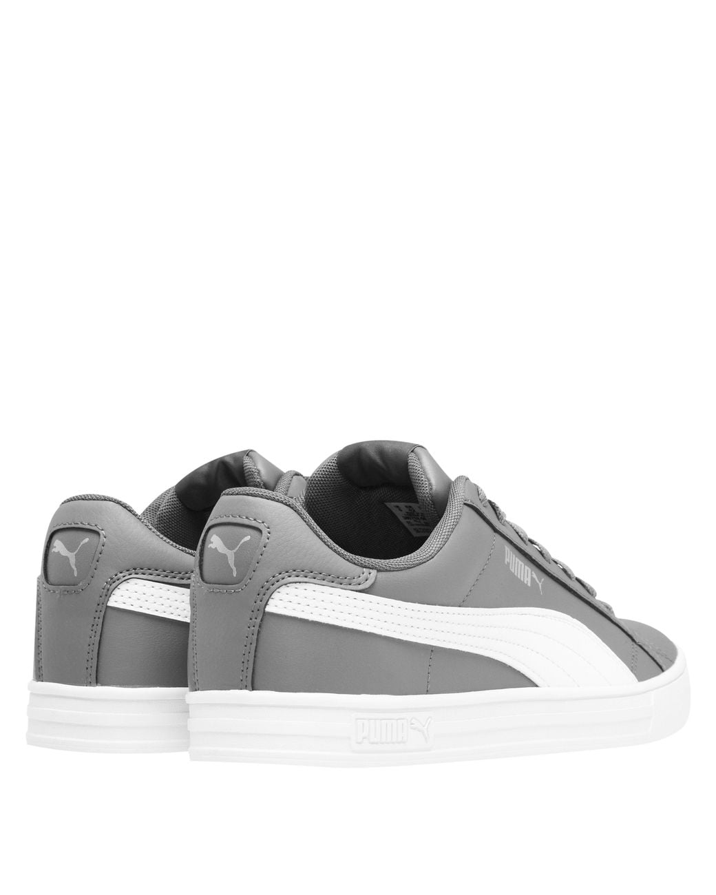 PUMA Gray Smash Vulc 3 Low Trainers for men