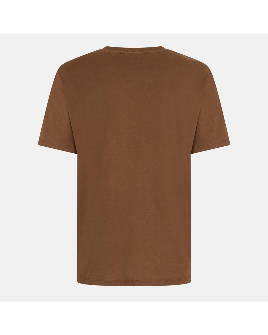HUGO Brown 'S Cotton T-Shirt for men