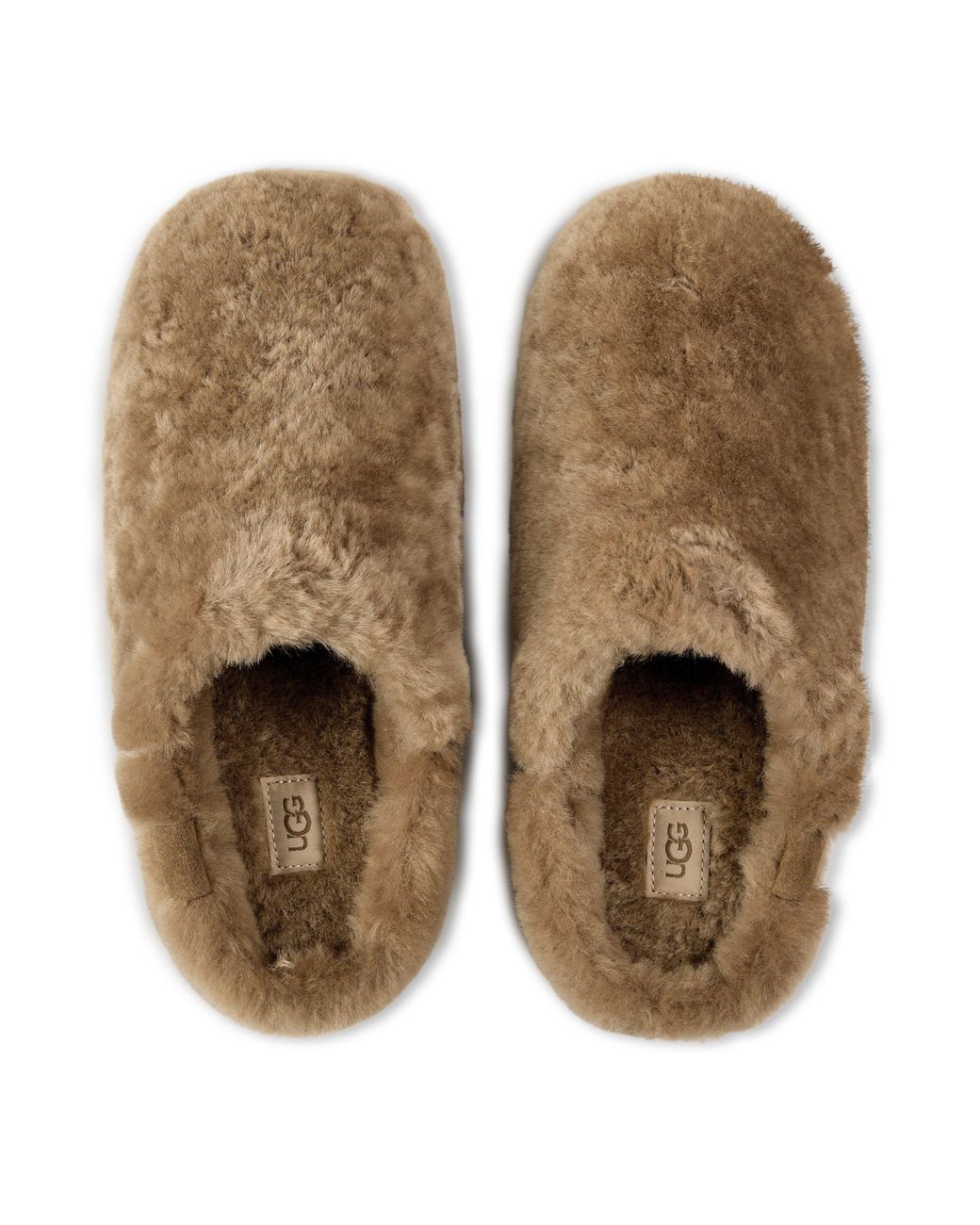Ugg Brown Elea Fluff Slip Ld64