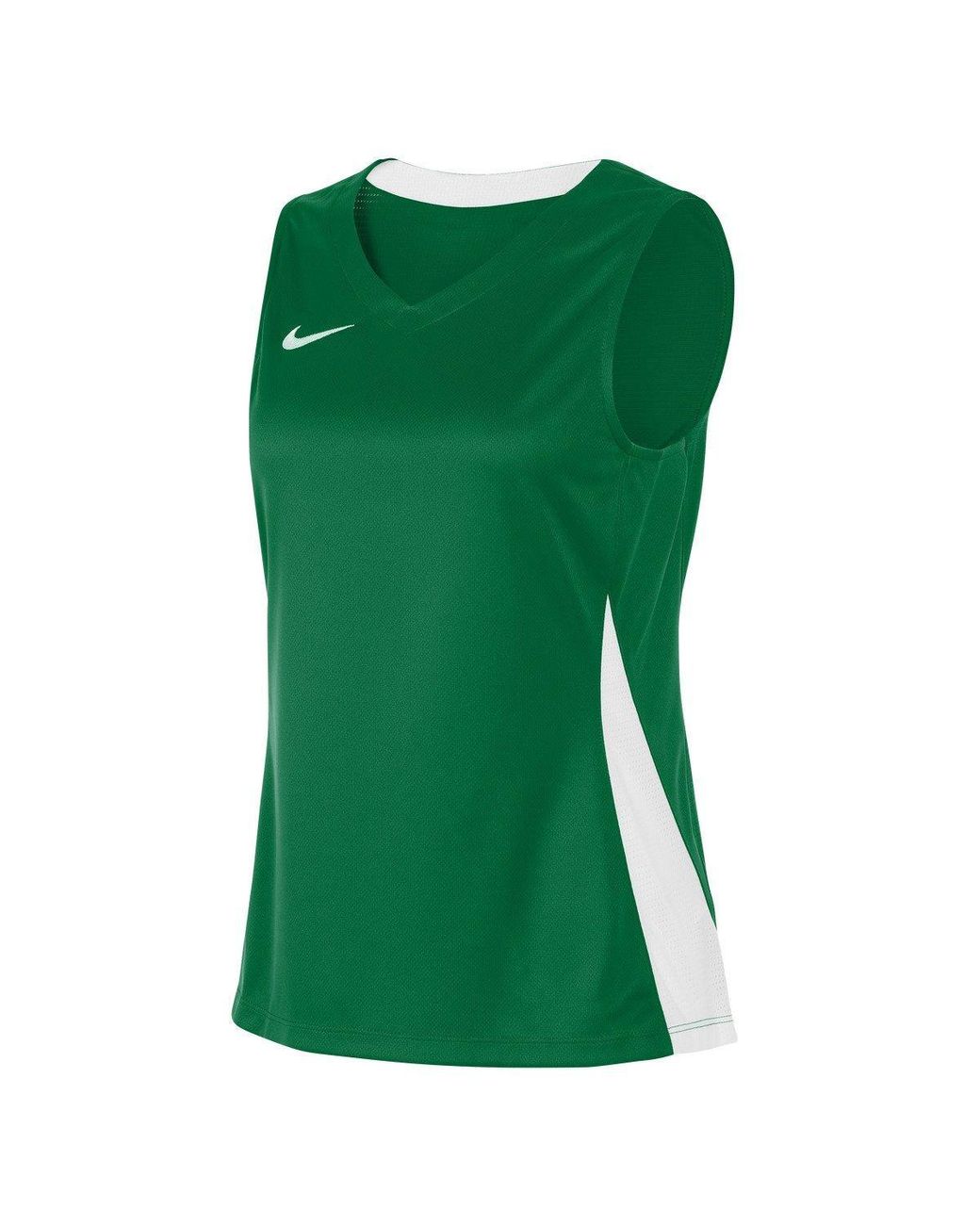 Nike Green Team Stck Jersy