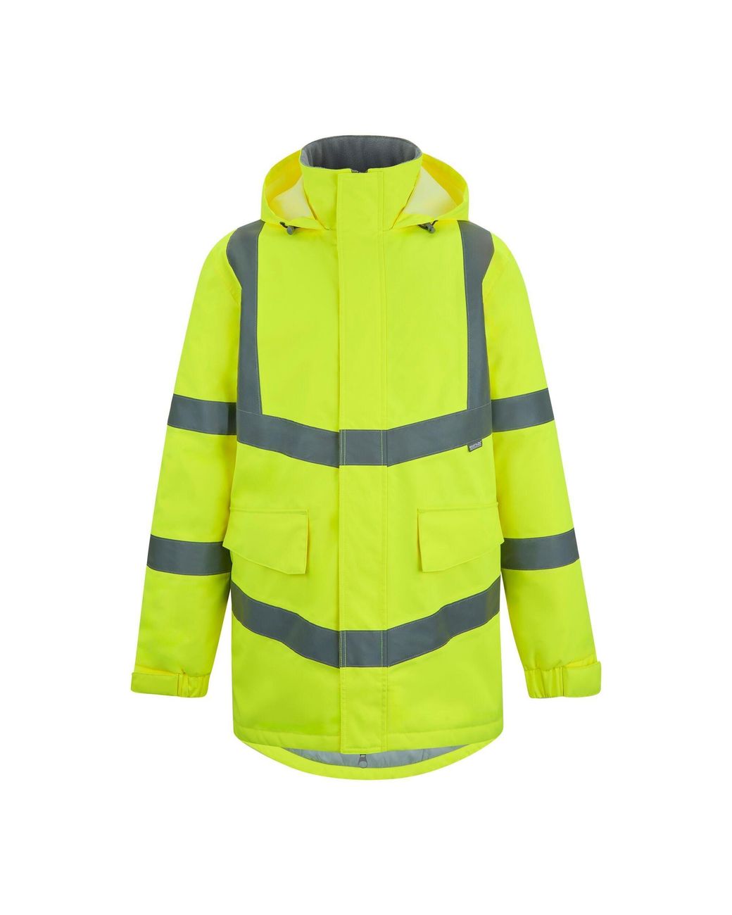 Regatta Green Hi-Vis Pro Dover Parka for men