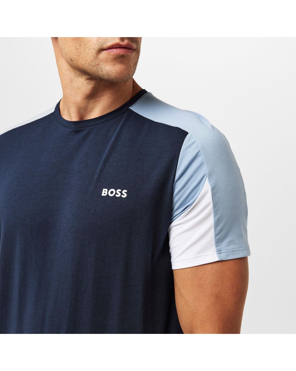Boss Blue Balance T-Shirt, Regular Fit for men