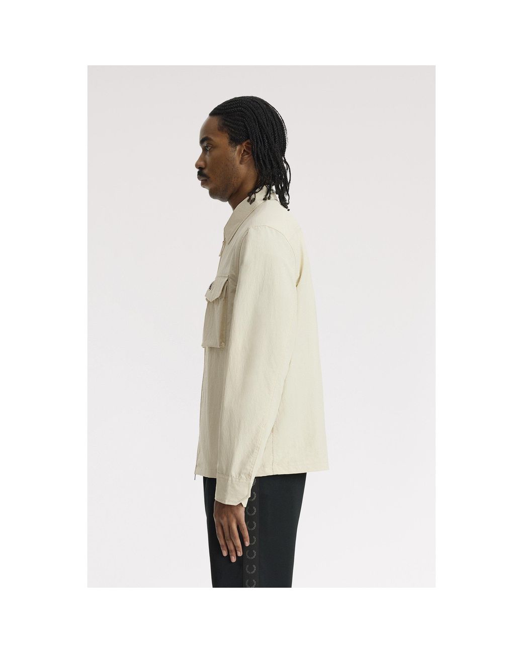 Fred Perry Natural Overshirt for men