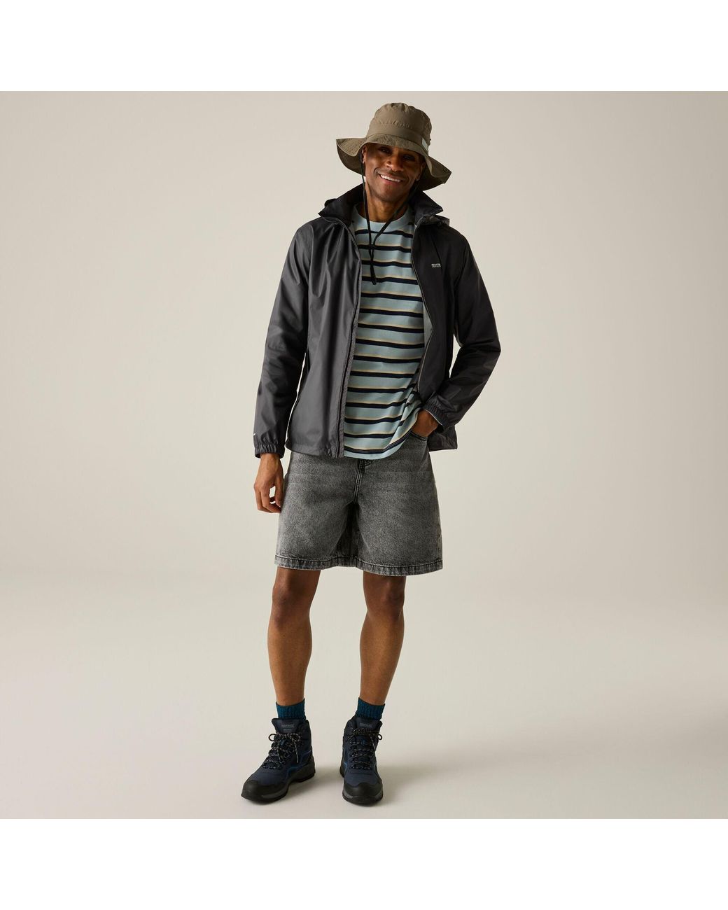 Regatta Blue Lyle Iv Waterproof Jacket for men