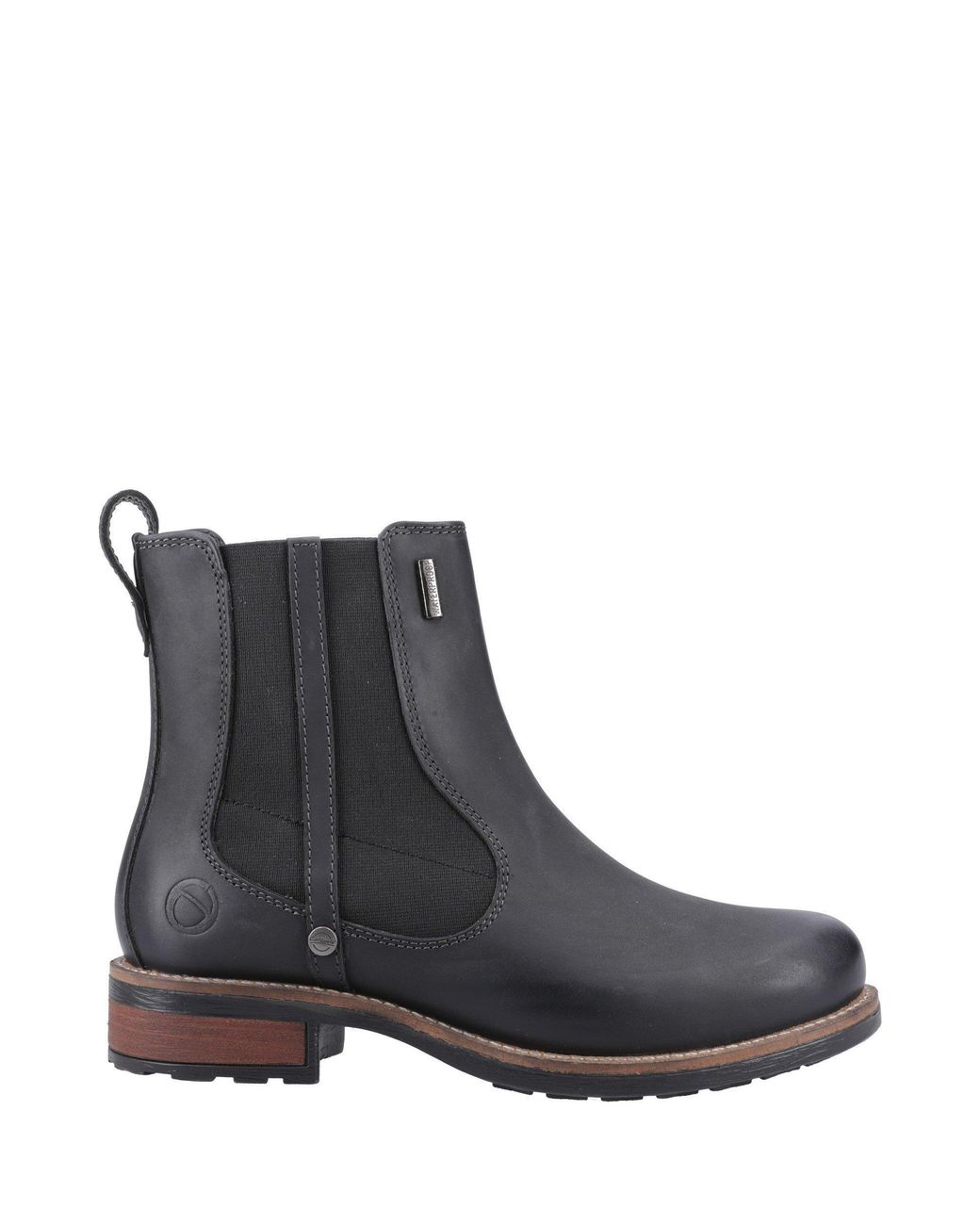 Cotswold Black Notgrove Waterproof Ankle Boots