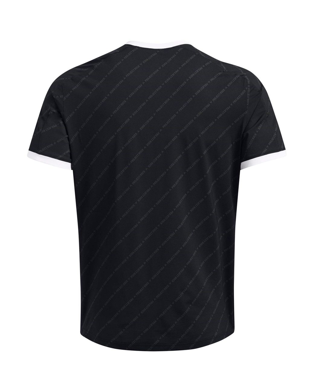 Under Armour Black Regular Fit Rugby T-Shirt for men