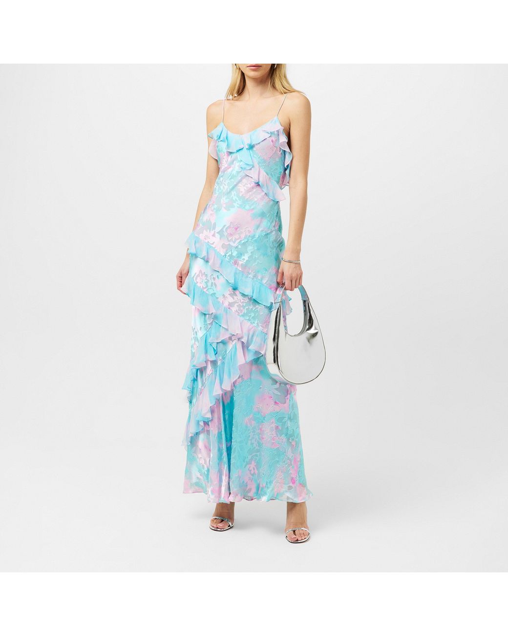 LoveShackFancy Blue Rialto Dress