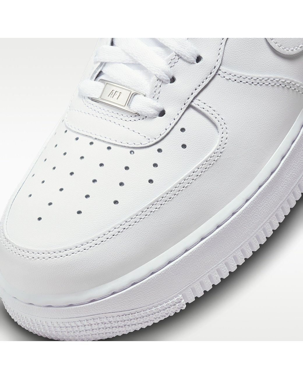 Nike White Air Force 1 07 Easyon Leather Trainers for men