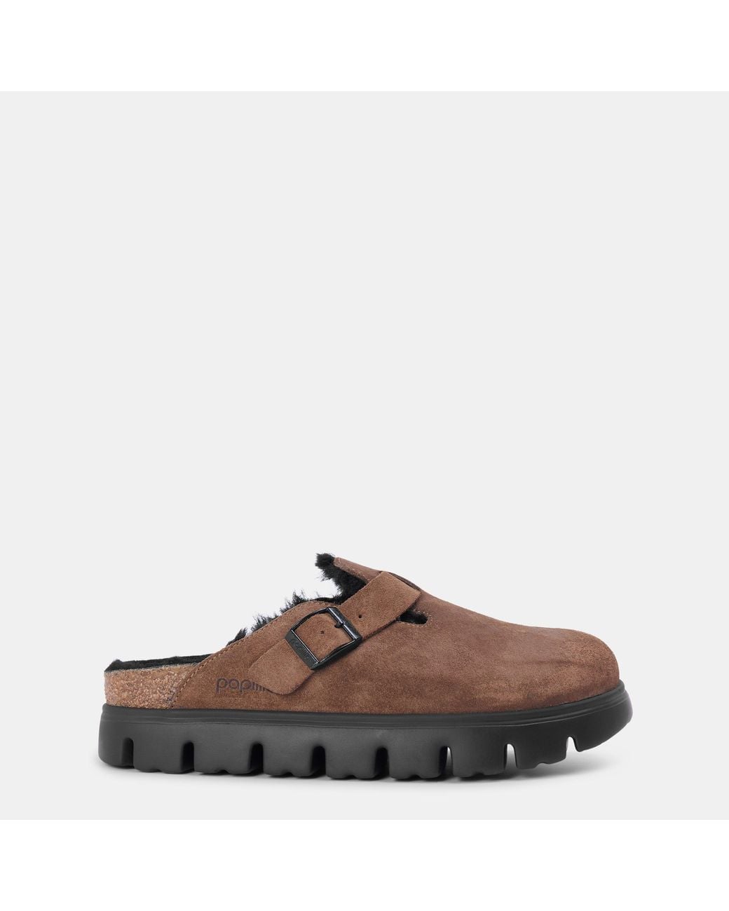 Birkenstock Brown Boston Chunky Supportive Footbed Adjustable Clogs