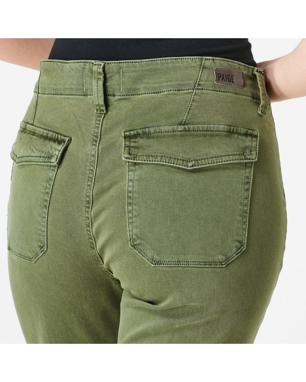 PAIGE Green Mayslie Jogger
