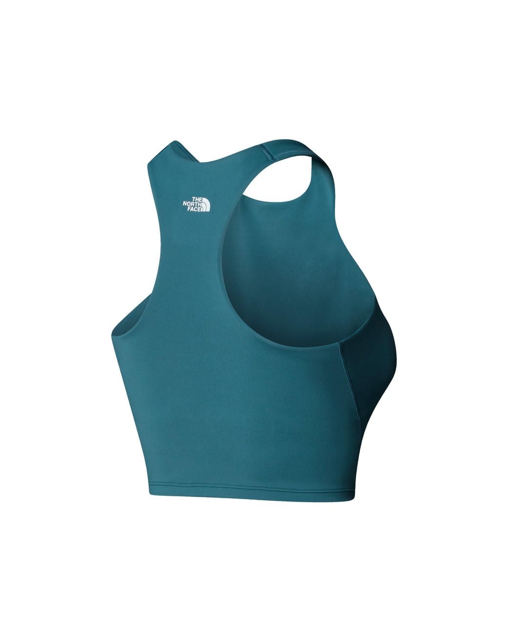 The North Face Blue Refina Longline Non Wired Low Impact Sports Bra