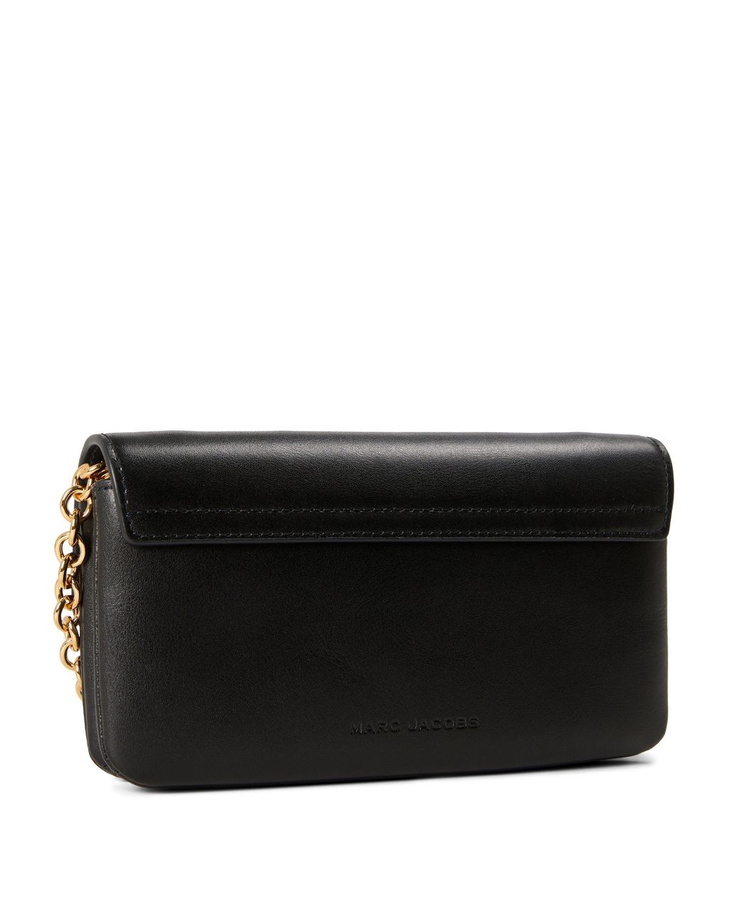 Marc Jacobs Black J Marc Chain Strap Leather Crossbody Bag