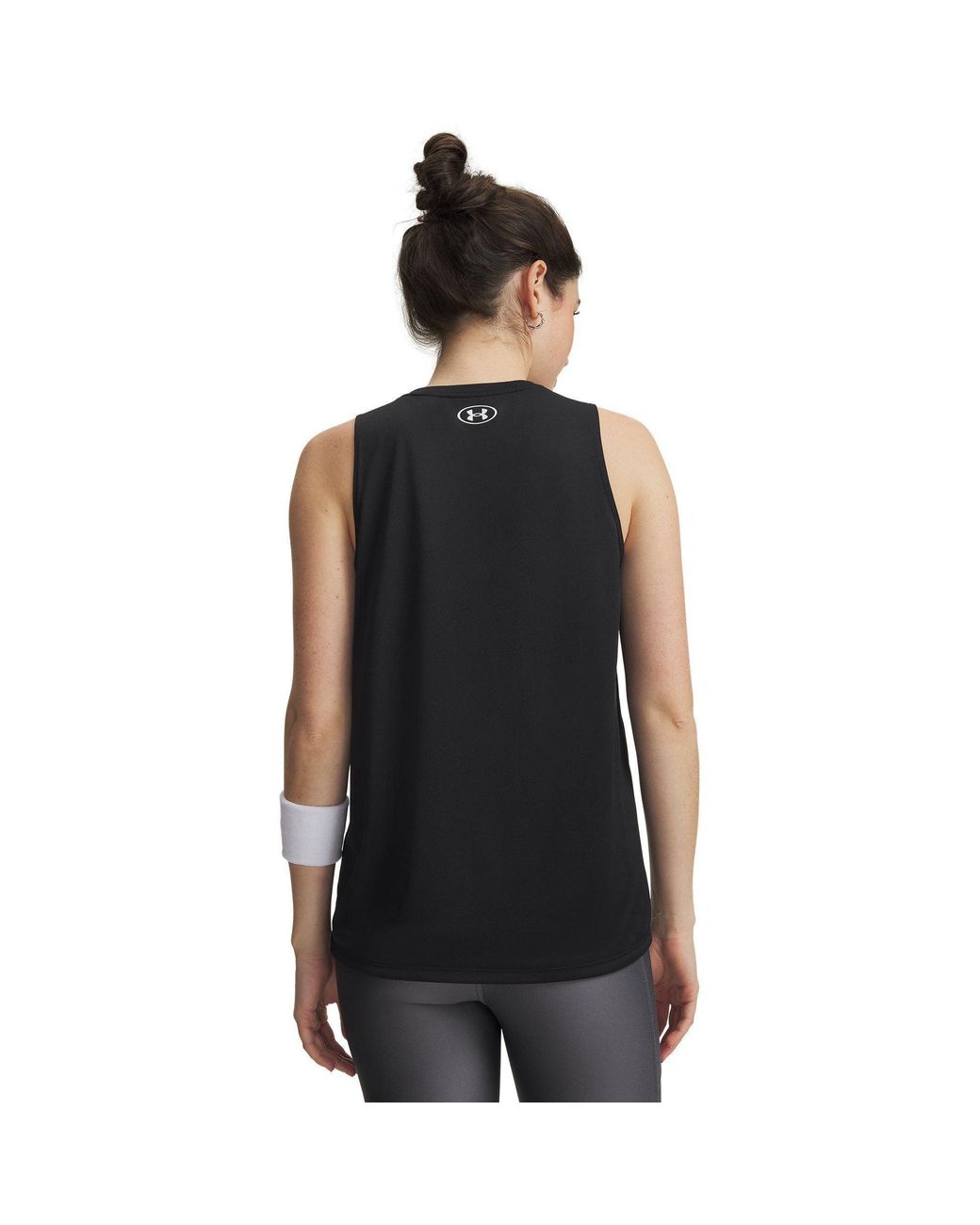 Under Armour Black Tech Solid Tank Vest