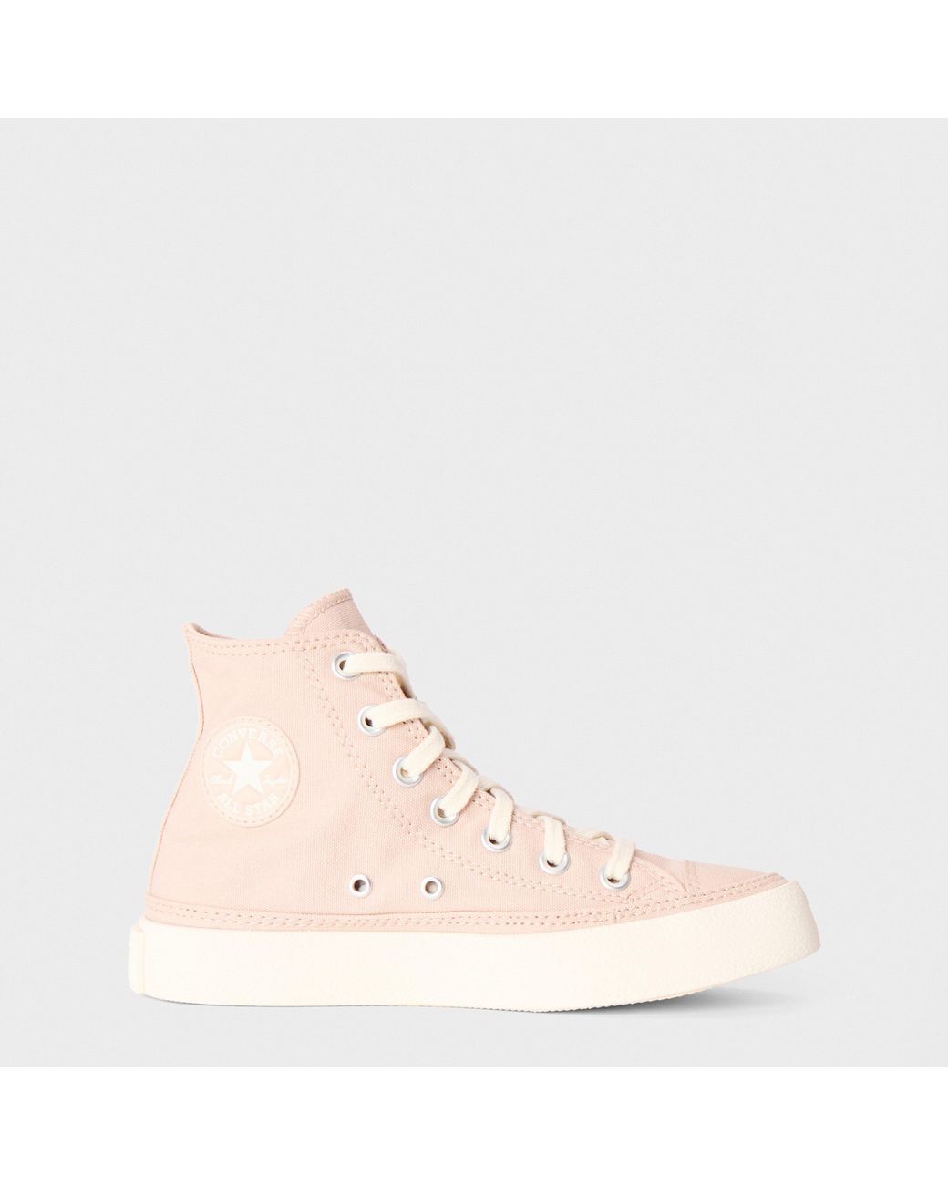 Converse Pink Rubber High Tops