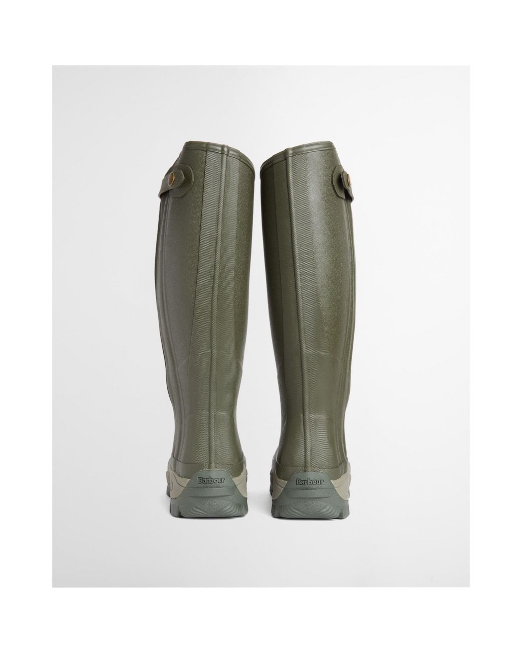 Barbour Green Teesdale Tall Wellingtons for men