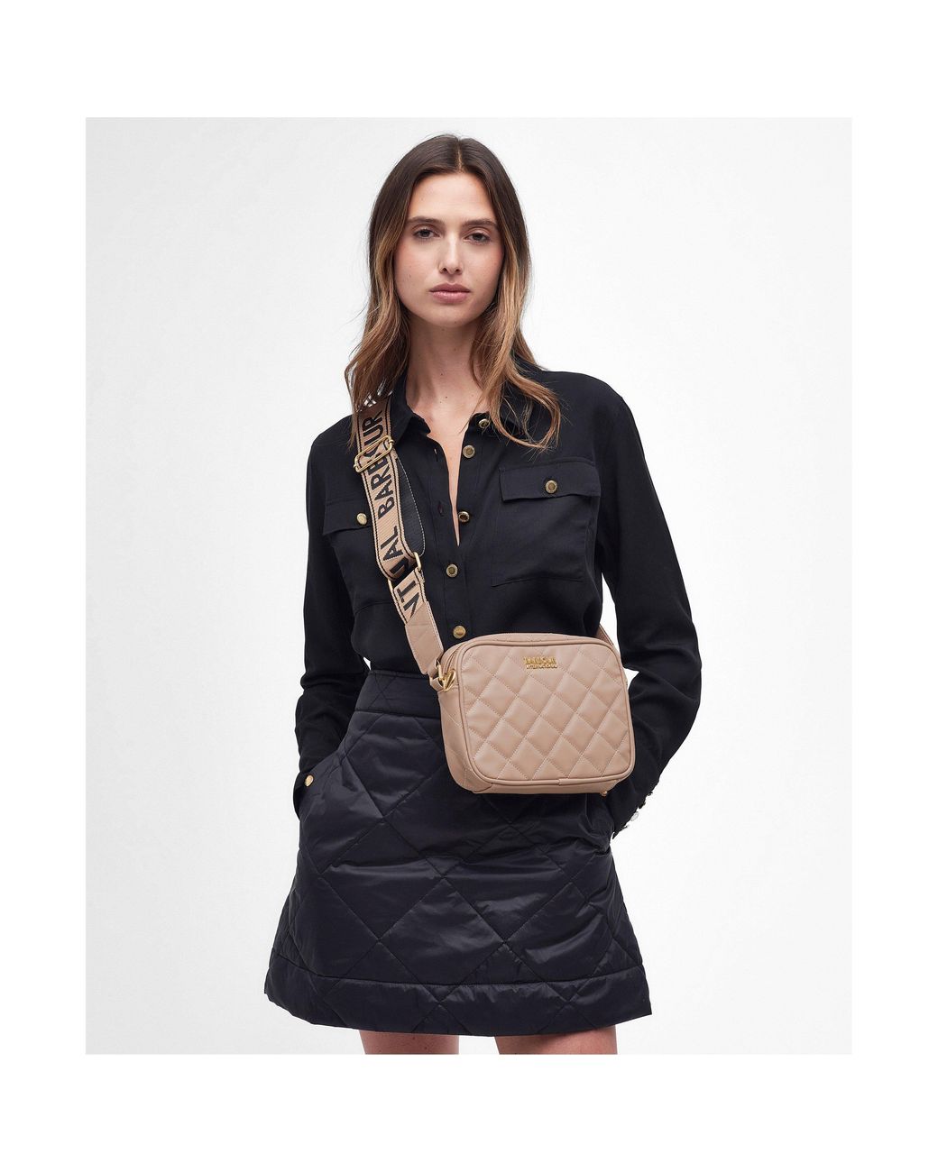 Barbour Brown Sloane Crossbody Bag
