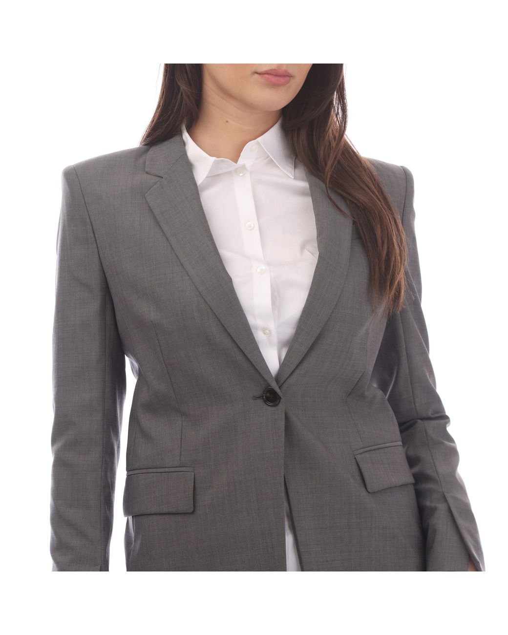 Boss Gray Janeri Suit Jacket