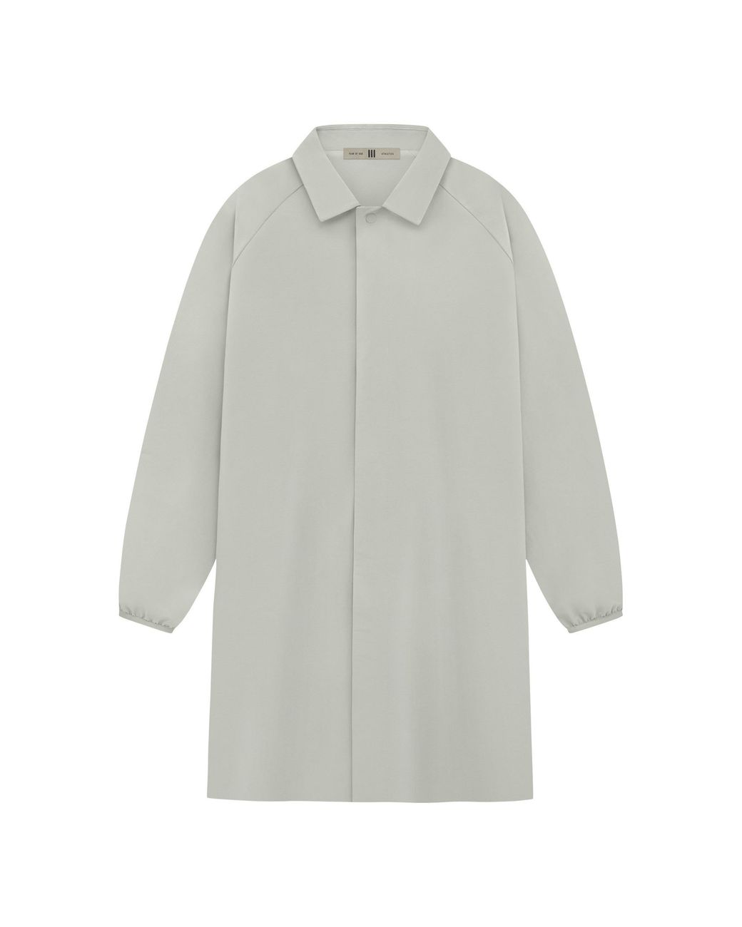 Adidas Gray Athletic Weather-Resistant Overcoat for men
