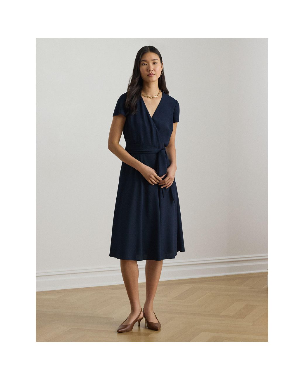 Ralph Lauren Blue Wrap Dress