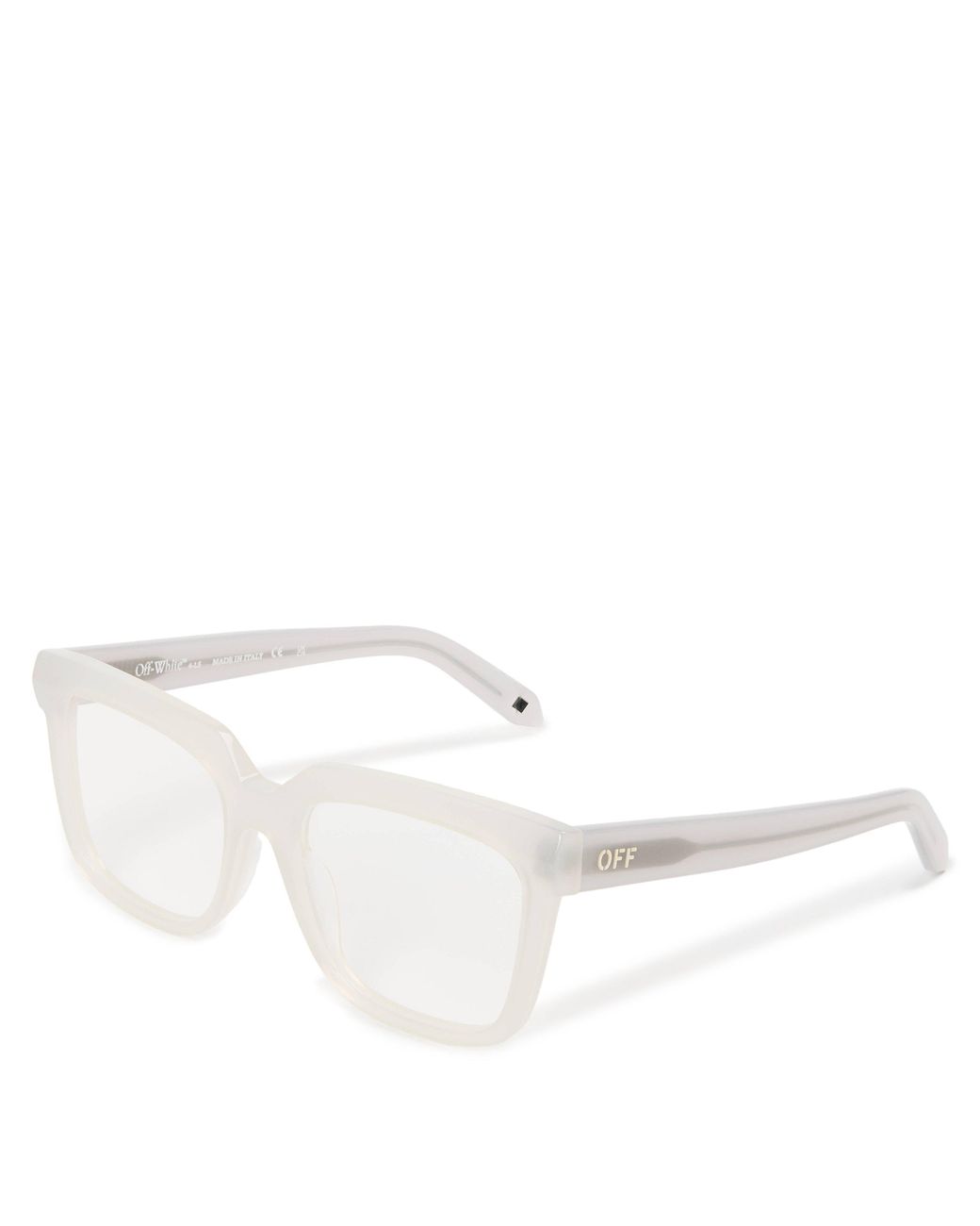 Off-White c/o Virgil Abloh White Style 84 Round Sunglasses
