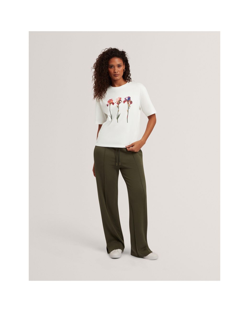 Ted Baker White Ted Embroided Tee Ld71