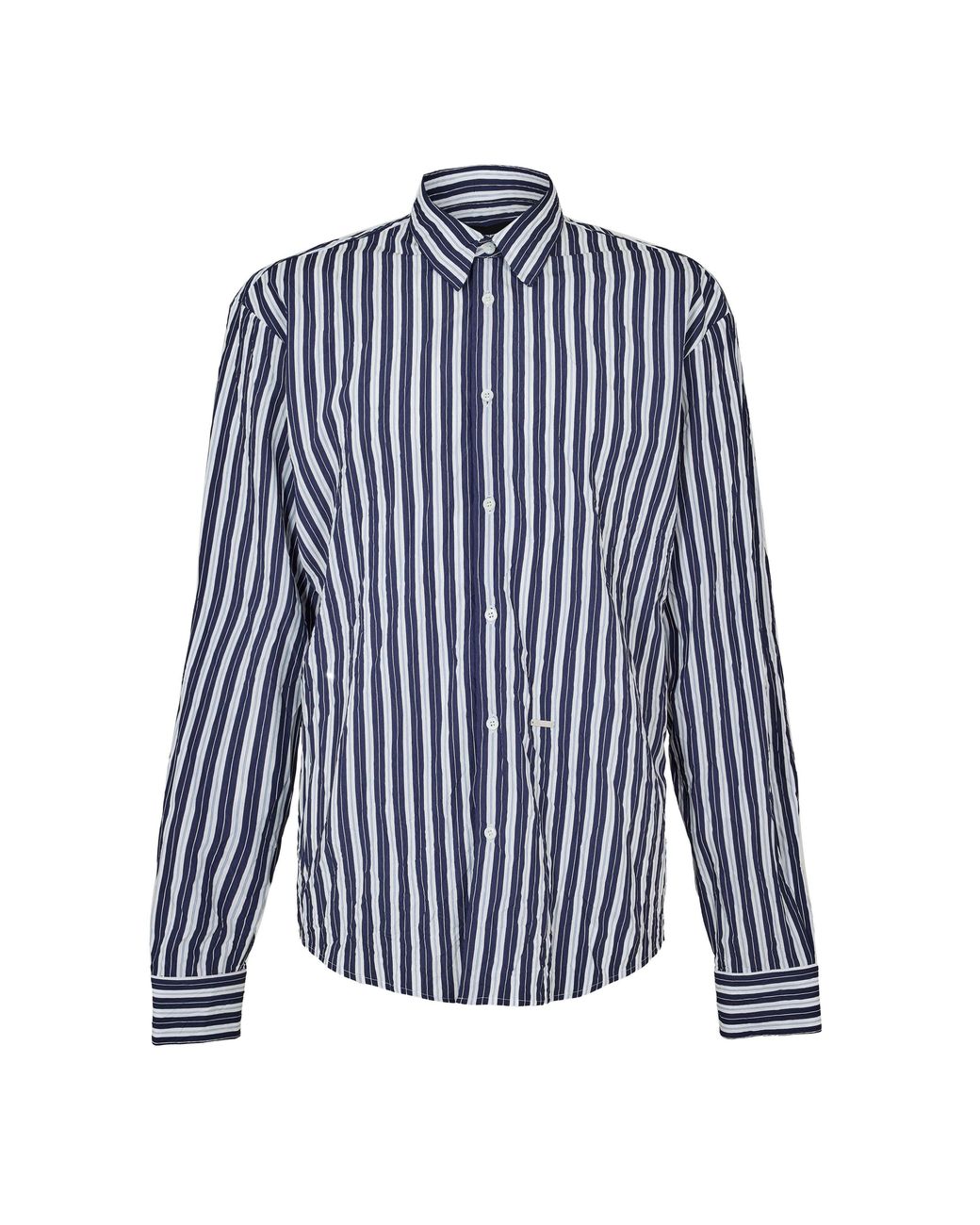 DSquared² Blue Long Sleeve Patterned Shirt for men