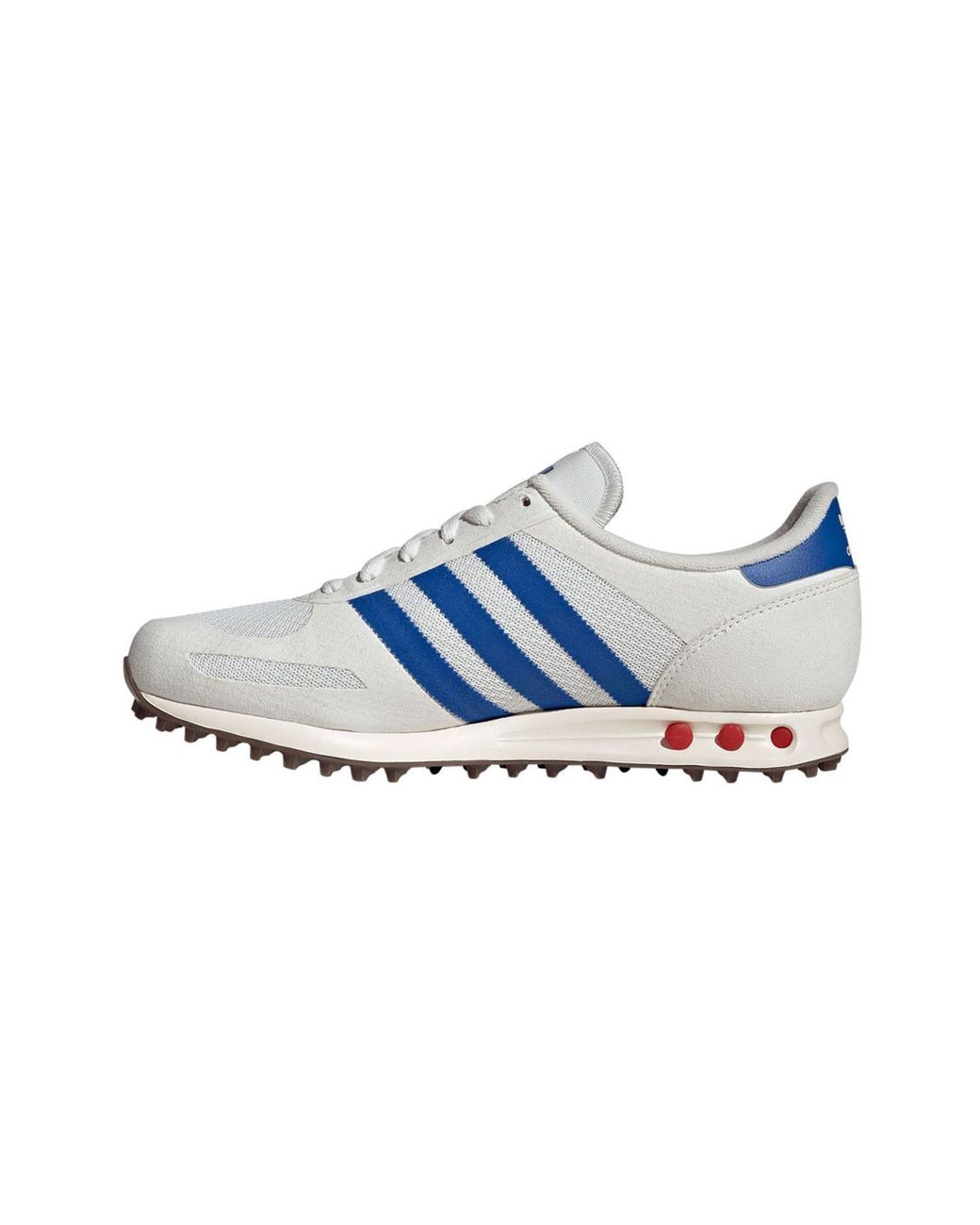 Adidas Originals Blue La Leather Low-Top Trainers for men