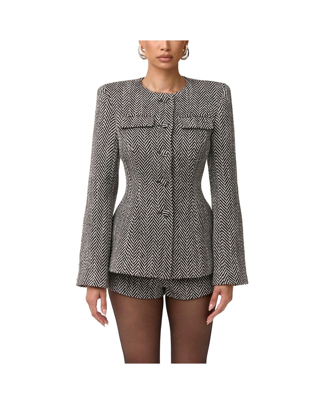 Naked Wardrobe Gray Naked W Tailored Bla Ld64