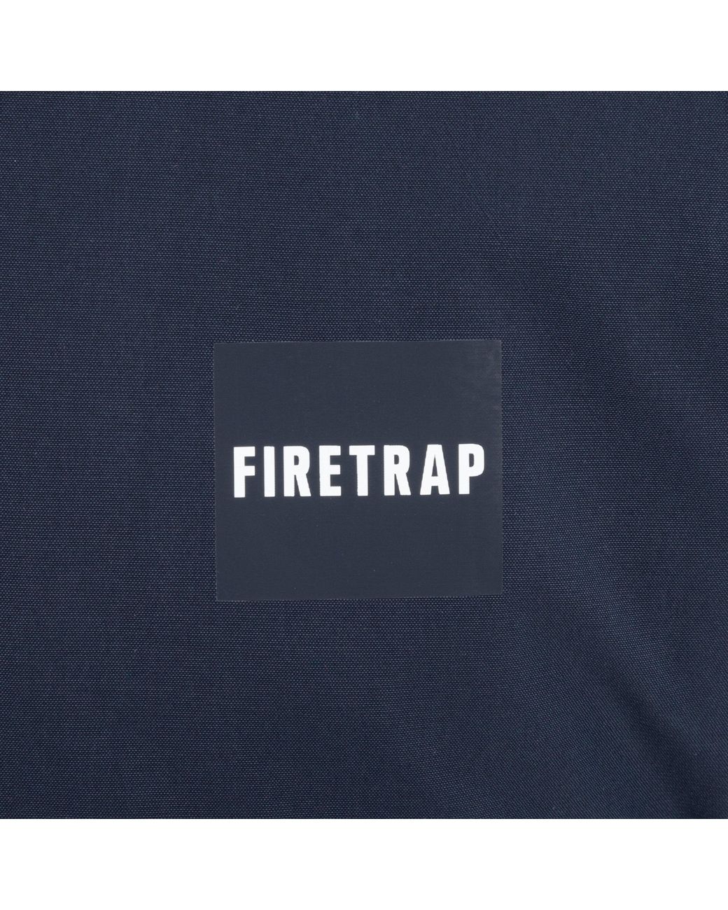 Firetrap Blue Pad Stand Collar Full Zip Long Sleeve Softshell Jacket for men