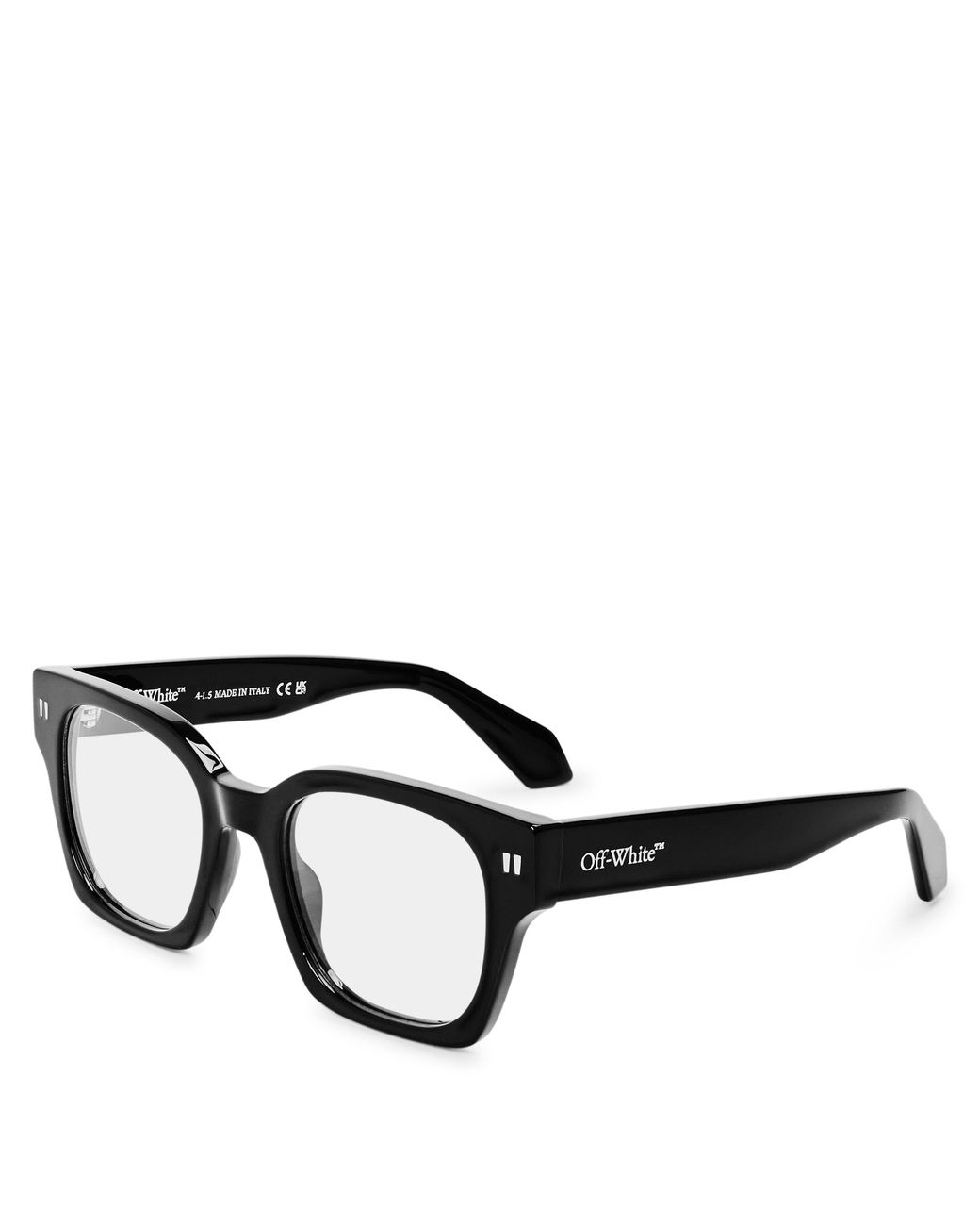 Off-White c/o Virgil Abloh Black 7U Round Sunglasses
