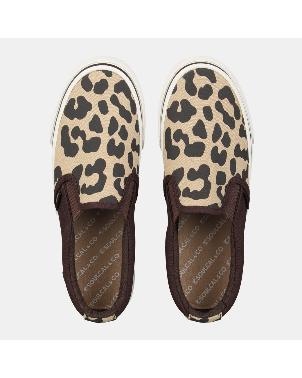 SoulCal & Co California Brown Canvas Slip On