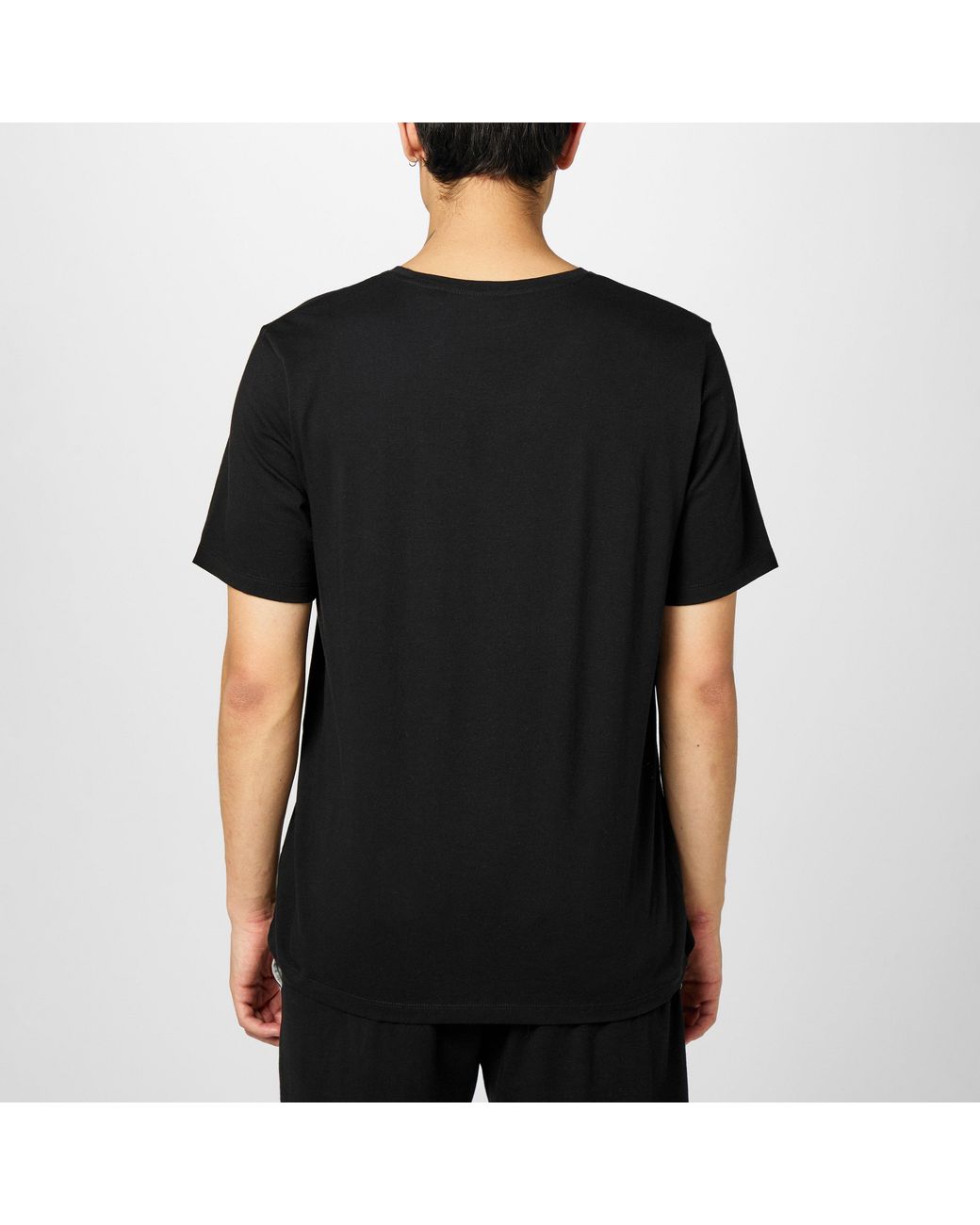 Boss Black Bodywear Mix & Match Premium Cotton T-Shirt With Logo Detail for men