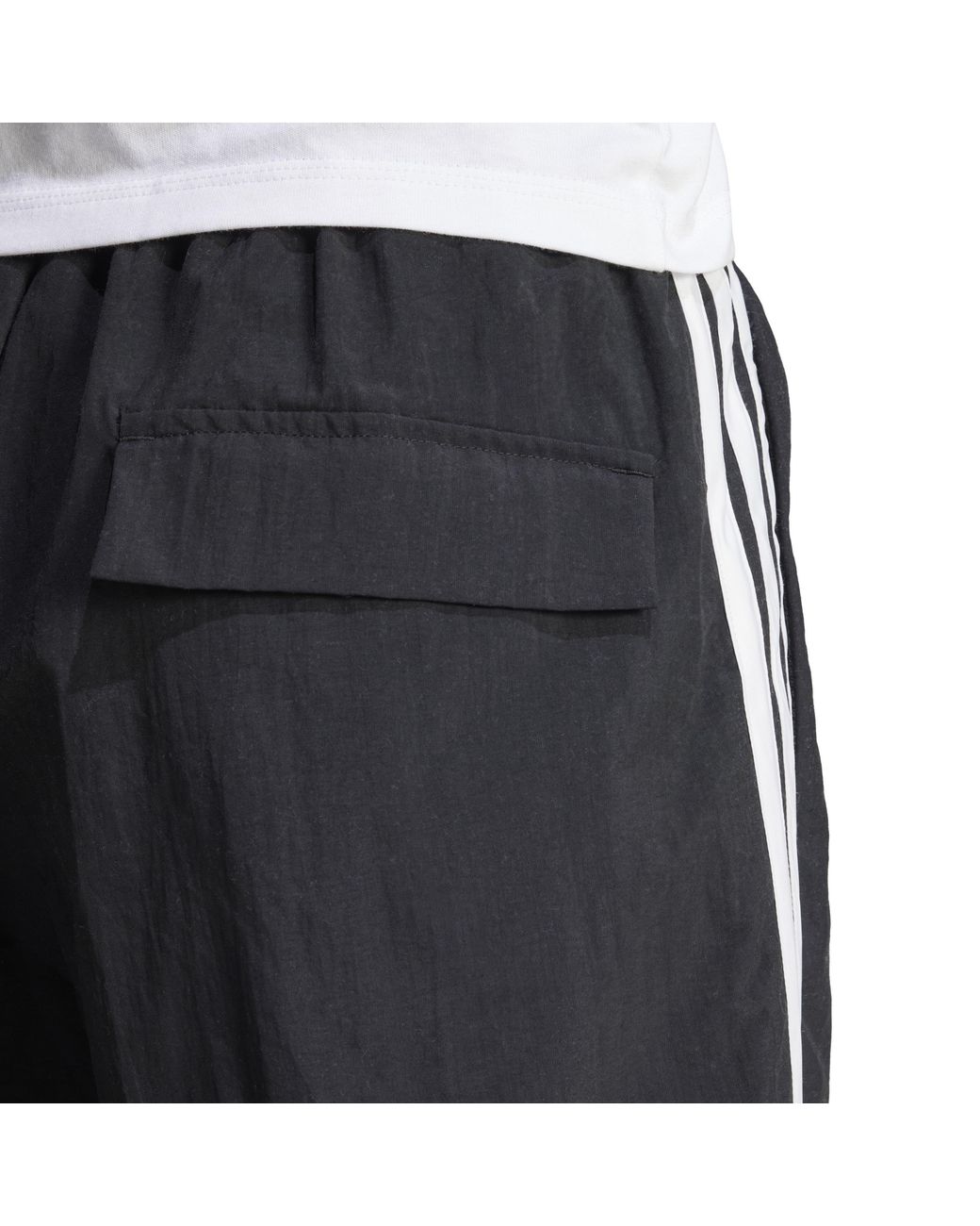 Adidas Gray Woven Tracksuit Shorts