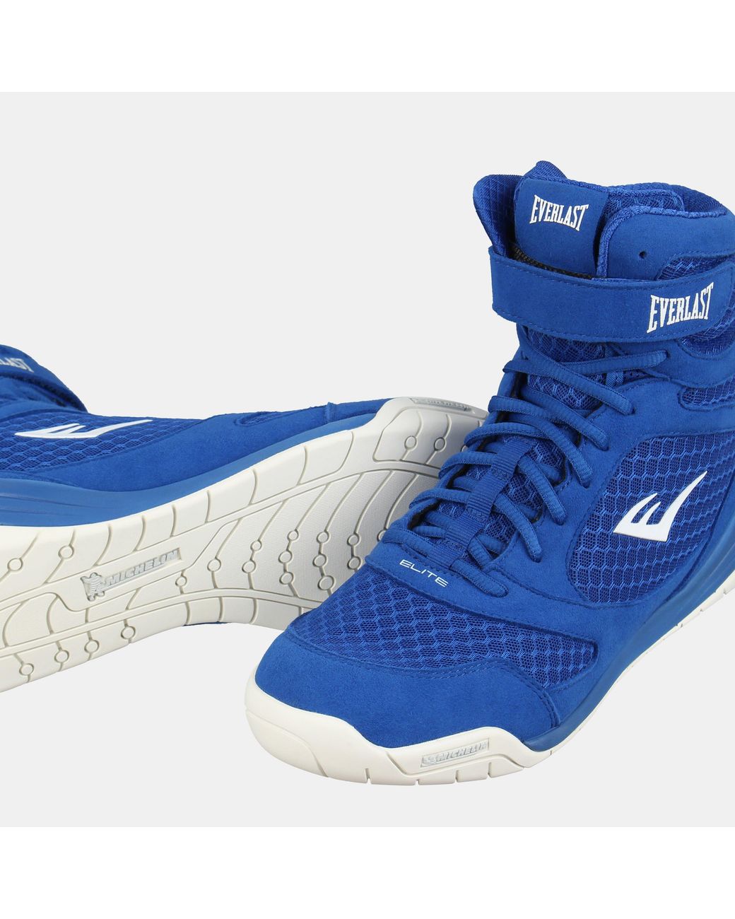 Everlast Blue Pro Elite Boxing Boots for men