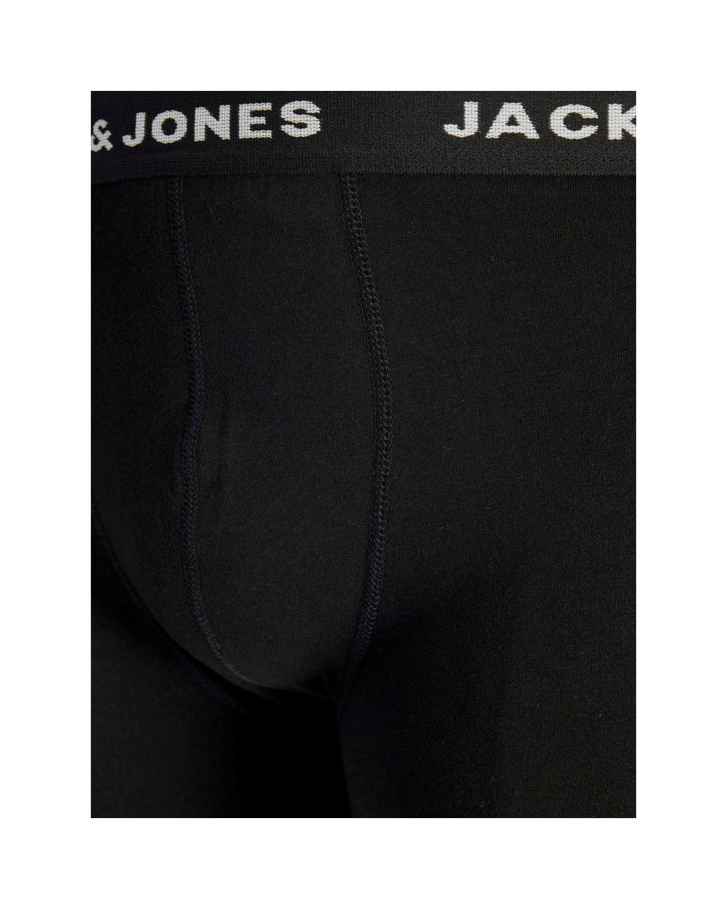 Jack & Jones Black Jack 7-Pack Basic Trunks Plus Size for men