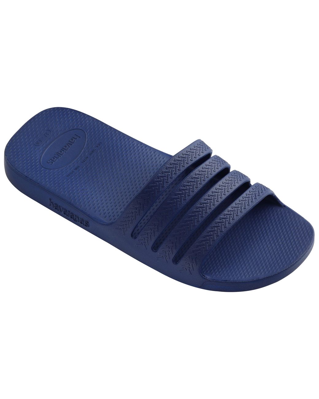 Havaianas Blue Slide Flip Flops