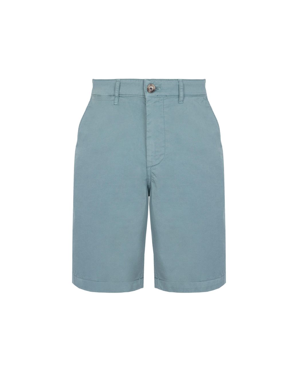 Eden Park Blue Light Chino Bermuda Shorts for men