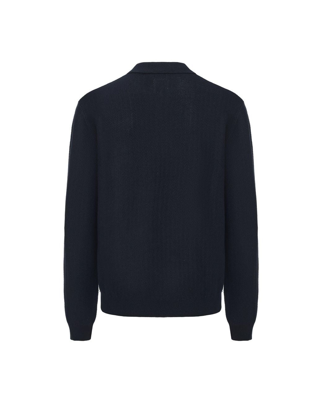Pretty Green Blue Pg Knitted Polo Sn64 for men