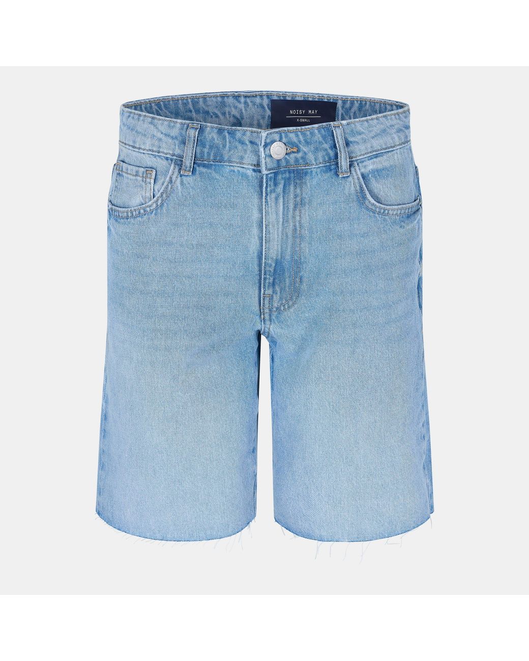 Noisy May Blue Loose Denim Shorts